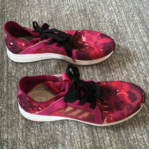 Adidas Edge Lux Pink Coral Athletic Running Sneakers Shoes, Size 12 - Picture 8 of 8